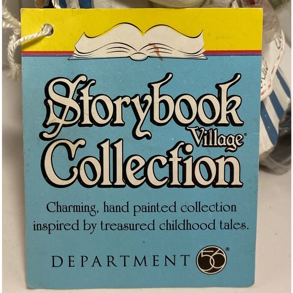 Vintage cat Ornament Dept 56 Christmas Storybook Village Three Little Kittens - Picture 3 of 16